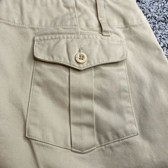 Polo Sport Ralph Lauren Classic Khaki Button Fly Pants Deep Pockets Sz 8 - Picture 8 of 10